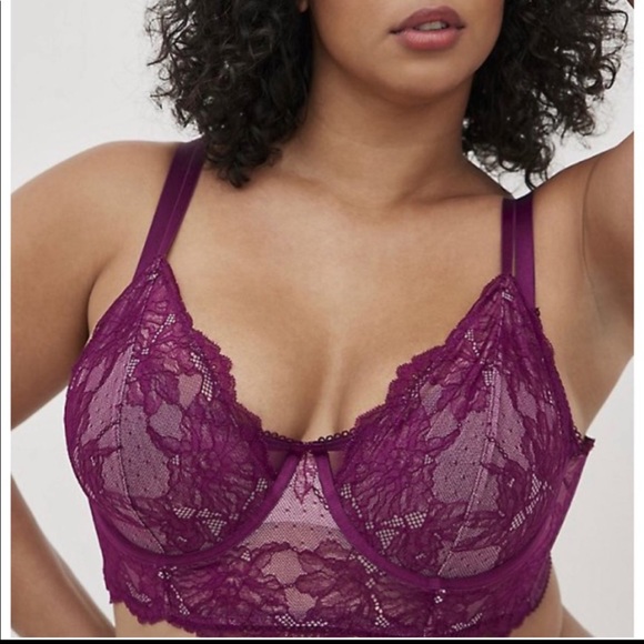 ❌SOLD❌ Torrid (Size 4) Matching Bralette & Hipster Panty Set - Picture 3 of 5